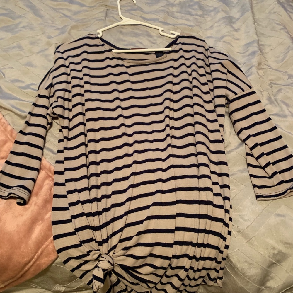 Bke red stripped shirt